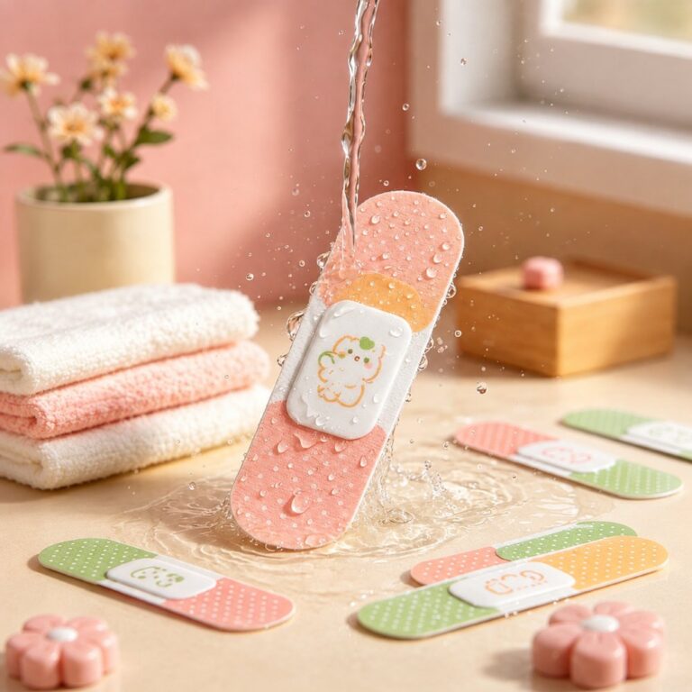 Medical Device Category Cartoon Adhesive Bandages