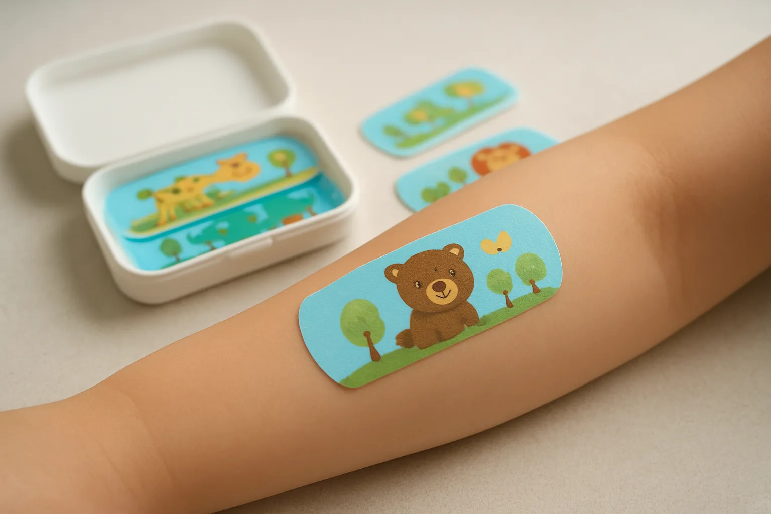 How Custom Cartoon Band-Aids Can Enhance Children's Healthcare Products